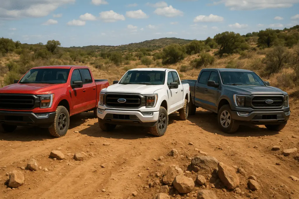 Pick Up Trucks off road