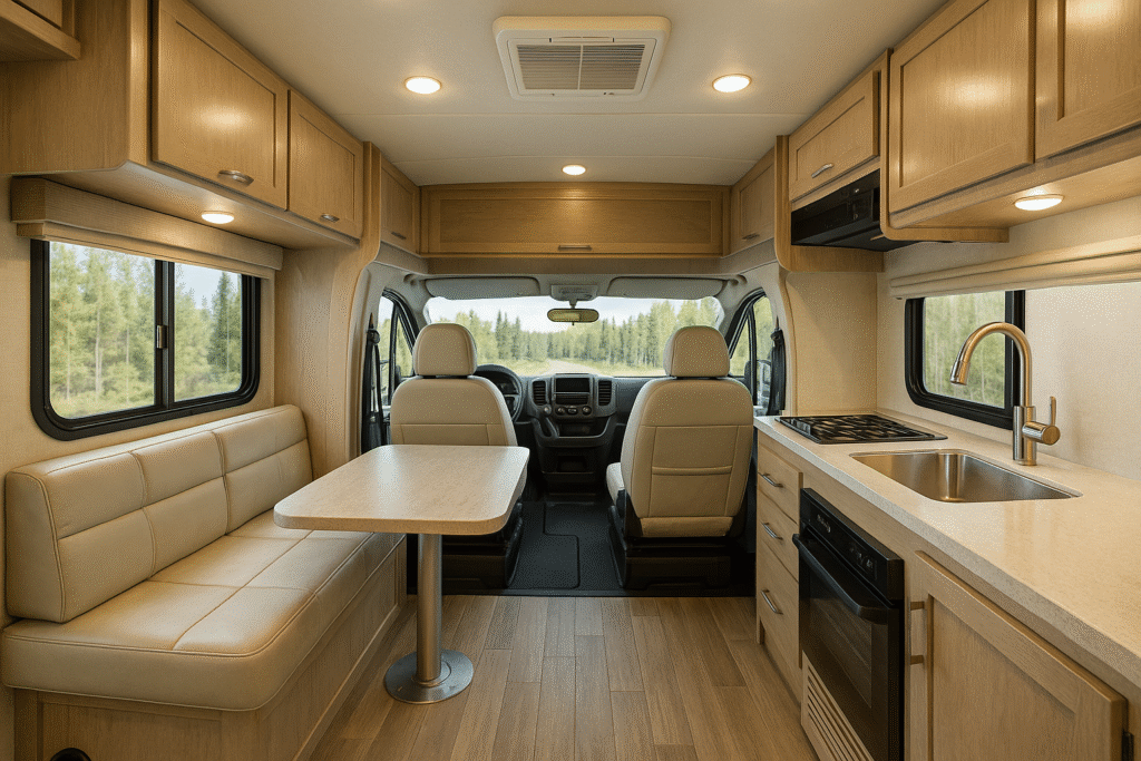 Inside of an RV