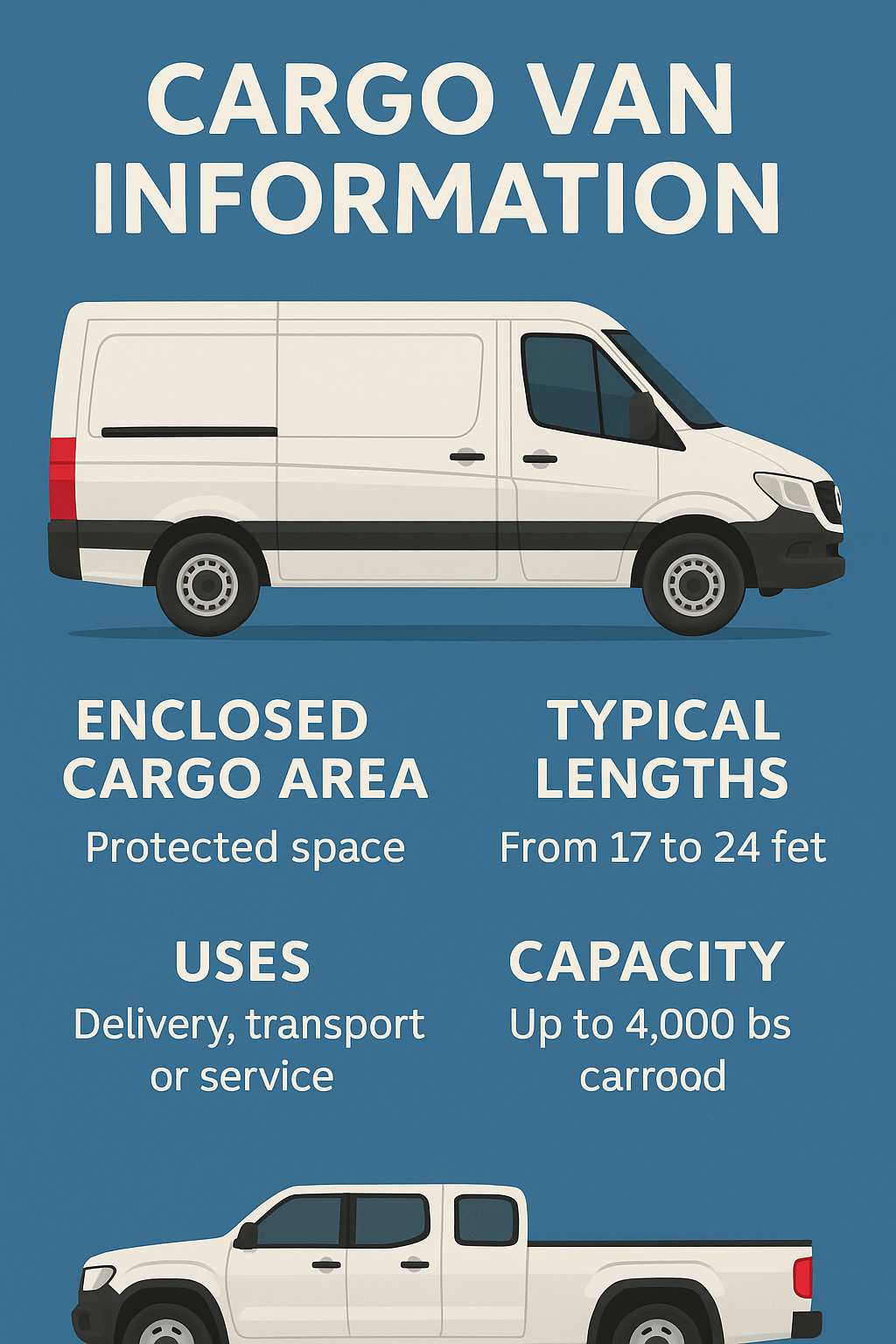 cargo van info chart